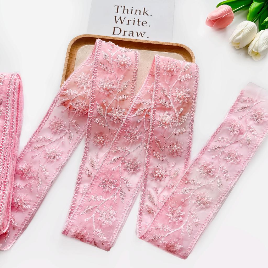 Древний ханьфу этническая одежда украшение ручная работа вышивка бисером вышивка юбка шторы пояс аксессуары кружевные аксессуары