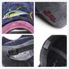 Popular old baseball cap pure cotton coating shark fishing cap hemp cap men's and women's embroidery cap washed