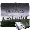 Lord Of The Rings Fellowship Silhouette Blanket