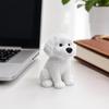 3D-печатная фигурка собаки, милая статуэтка щенка, коллекционный animal-орнамент для украшения дома, офисного стола, полки
