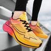 Summer New Popcorn Soft-soled Carbon Board Running Shoes, Youth Breathable Mesh Trendy Versatile Rebound Sneakers