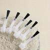 Detachable Detachable Wooden Grip Nail Brushes  Nail Art Brush Applicators