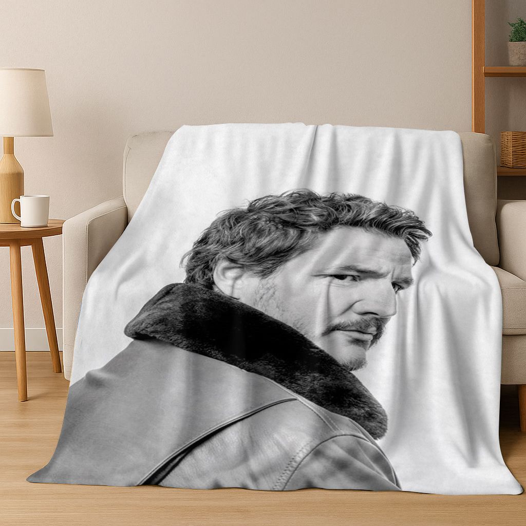 3D Плед из фланели с изображением Хосе Педро Бальмаседы Паскаля Звезда Мягкий Теплый Плед для Спальни Гостиной Кровати Путешествий Кемпинга Пикника Подарок