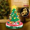 Romantic Christmas Gifts Glowing Christmas Tree  Building Block