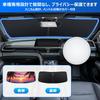 BLUESEATEC Windshield Sunshade for Suzuki Hustler MR02 Series Generation Models UV No Suction Cups Light Summer UV Easy Installation and Includes