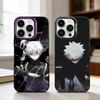 Крутая чехол-кейс Hunter Cool K-Killua НОВЫЙ для iPhone17,16,15,14,13,12,11,Pro,MAX Серый Матовый Силиконовый Черный Чехол