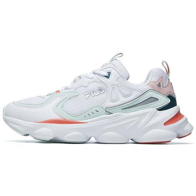 Женские кроссовки Skipper с цветными блоками из ткани, низкие, для бега, белые F12W021117FWG