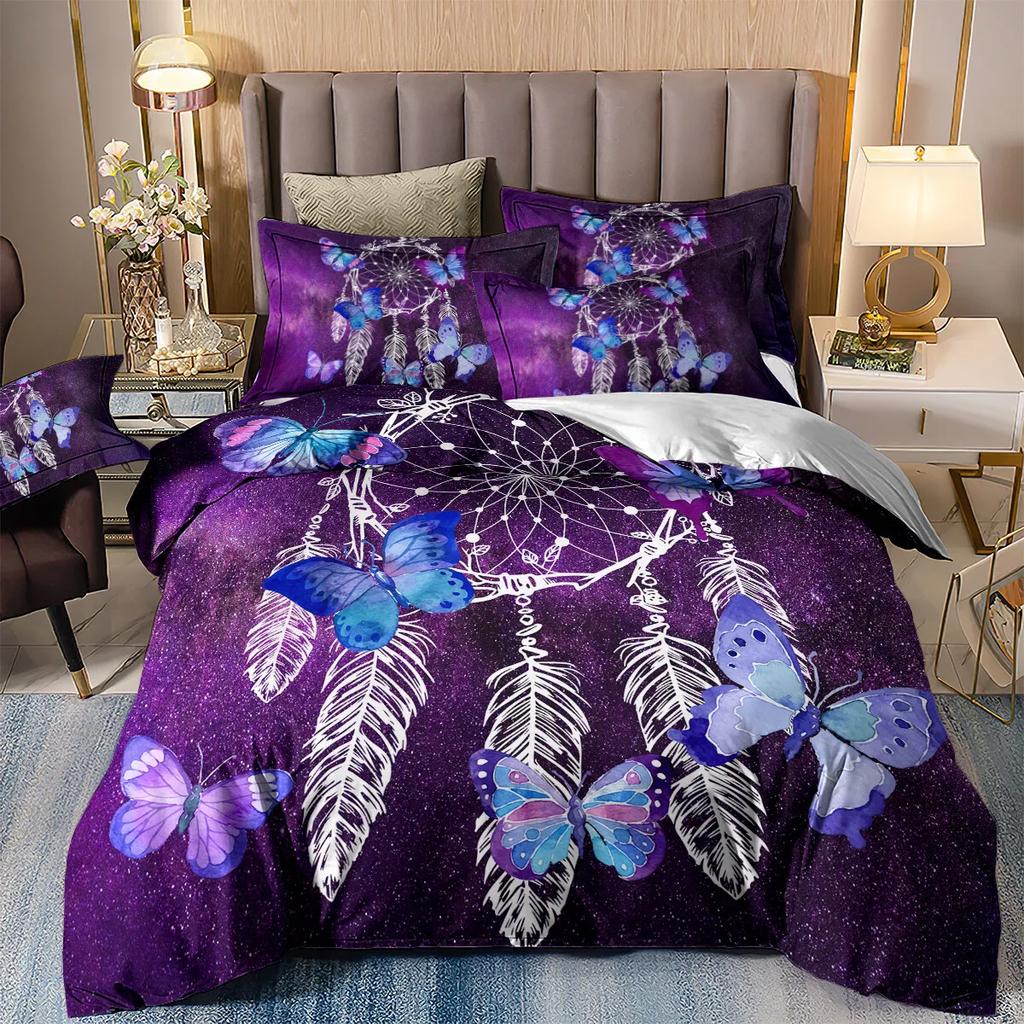 Ловец снов одеяло пододеяльник Doona покрывало комплект односпальная кровать размера «queen-size» наволочки для кровати размера «king-size»