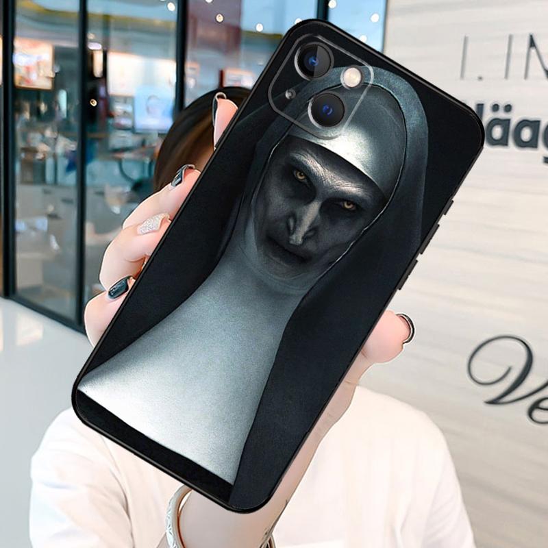 Чехол-бампер для телефона Ужас Монахиня Валак для iPhone 13 12 Mini 11 14 15 Pro Max SE 2020 7 8 Plus X XS Max XR