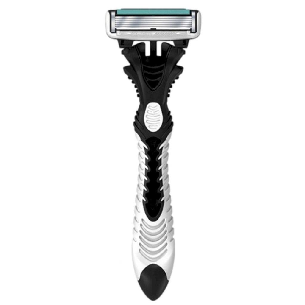 first razor for a close shave with minimal Dorco Pace 6 Disposable razor for shaving and hair removal [World's 6-blade irritation!] 6-blade [2-pack]