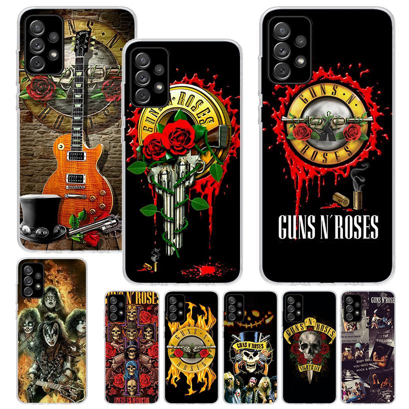 Guns N Roses Good Time Phone Case For Samsung Galaxy A15 A55 A14 A54 A13 A53 A12 A52S A25 A24 A35 A34 A23 A33 A22 A32 A04S A03S