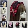 Multicolor Bowknot Ribbon Headwear Hair Accessories Sweet Hairband Lolita Lace Headband  Female