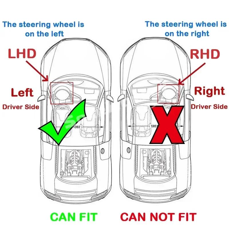 Rearview Mirror Cover Frame Housing Shell Lens For Lexus NX NX200T NX300h NX300 2014- RX RX200T RX350 RX450h 2016-