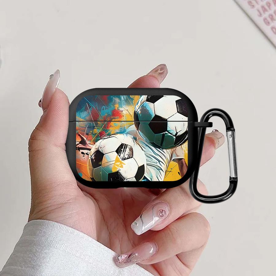 Чехлы для наушников Чехол Для Airpods Pro 4 2 1 Pro2 Pro3 3 Футбольные Матчи