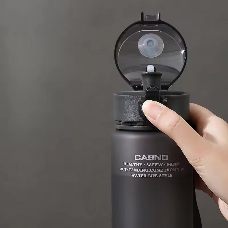 400 мл/560 мл Матовая спортивная бутылка для воды Не содержит BPA Защищенная от протечек спортивная бутылка для воды Туризм Пеший туризм Портативная Уличная Езда Бутылки для спортзала