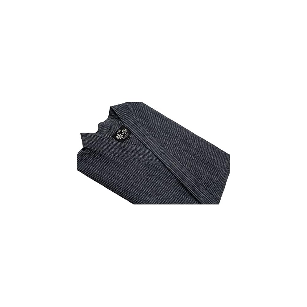 Watano Sato Kurume Chijimi Weave Jinbei (Japanese summer kimono) - Made entirely in Japan. Sizes S,