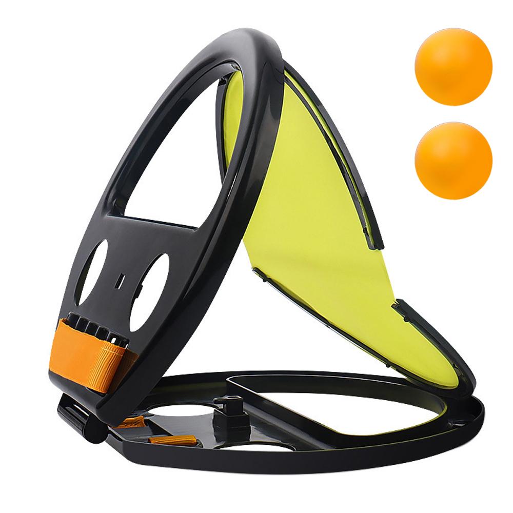 Игры с мячом «Брось и поймай», Ракетка для ловли рукой с 2 мячами, Игрушки для детей для улицы, двора, сада, Интерактивная игра