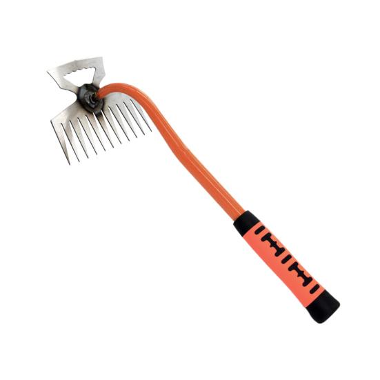 Ручной прополочник для садоводства, стальной прополочник с длинной ручкой, ручной инструмент для удаления сорняков для газона и сада