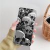 Чехол для Samsung A15 A13 A35 A55 A51 A71 A41 A31 A21S A03S A05 A17 A23 A25 A33 A53 A73 5G A07 4G Cover Жесткий Розовый Фиолетовый Череп