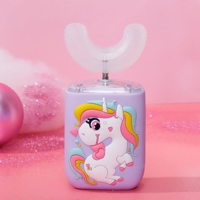Miling Kids U-shaped Sonic Electric Toothbrush CN plug (adapter included)