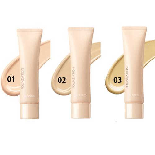 The Saem Saemmul Airy Cotton Foundation #01 Light Beige 30ml