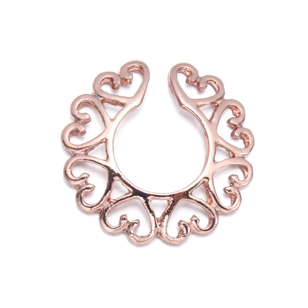 Хирургическая сталь, искусственный пирсинг, украшения для тела, искусственные соски, непирсинг, поддельное кольцо для сосков, не пирсинг