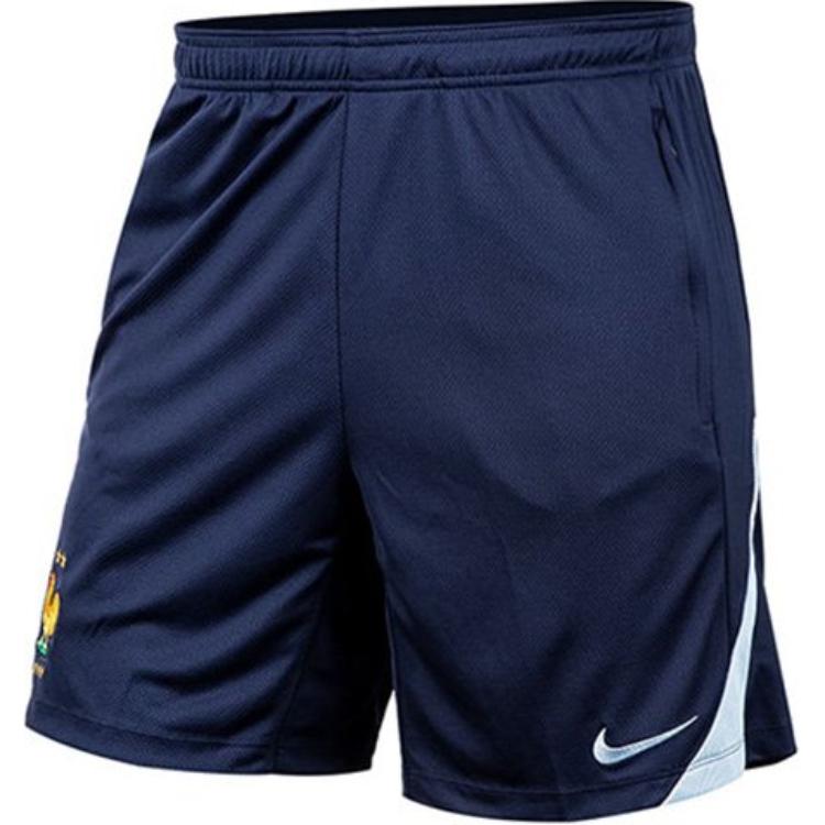 Nike Повседневные шорты с вышитыми анималистическими нашивками, мужские плавки, темно-синие, FJ2202-499