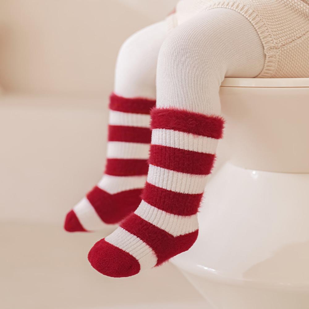 Bowknot Toddler Hosiery Casual Red Socks New Bow Middle Tube Socks Kids