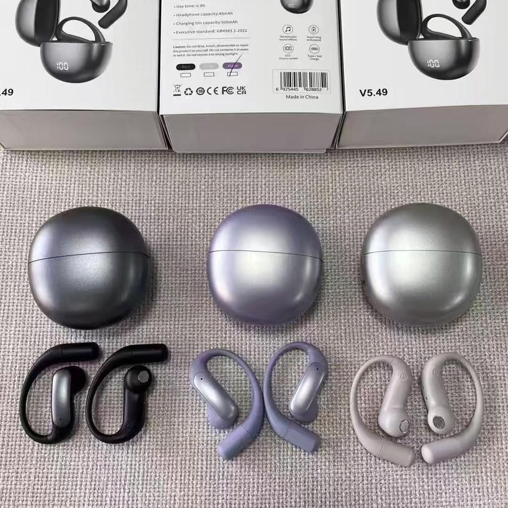 Умные Bluetooth-наушники M118 с ИИ-переводом, высококачественным звуком, долгим временем работы от аккумулятора, индикатором заряда и дизайном с ушным крючком