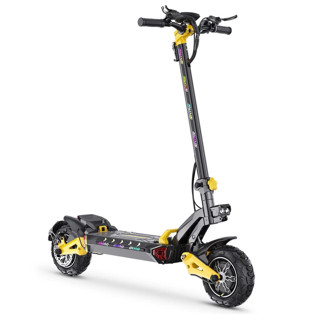 IENYRID IE-ES60 All-Terrain Electric Scooter 1200W*2 Dual Motor 48V23Ah Battery Outdoor EScooter 11 Inch Off-Road Tires Folding E-Scooter