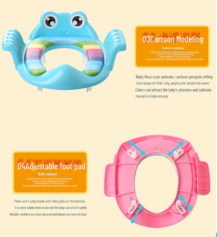 Детская переносная подушка-сиденье для горшка