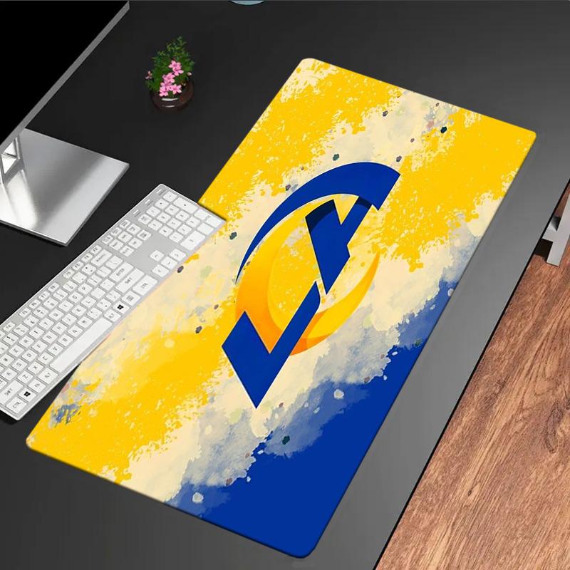 Коврик для мыши Rams Team Spirit, Коврик для мыши, Игровой коврик для мыши, Коврик для клавиатуры, Декор для стола для компьютера, ноутбука, Подарок для фаната, Подарок на день рождения
