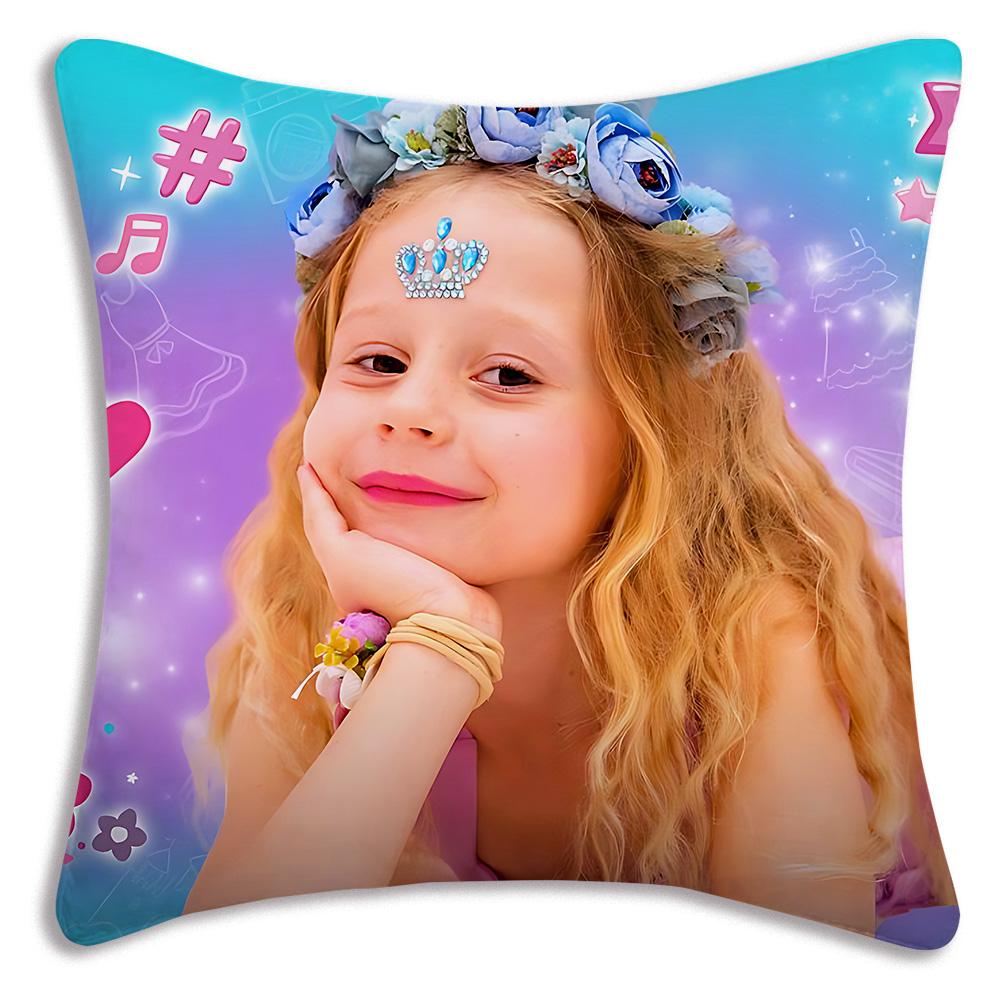 Милая любовь для Дианы Наволочки Мультяшная Декоративная для Дивана Домашняя Двусторонняя Печать Короткий Плюш Милая Наволочка для Подушки