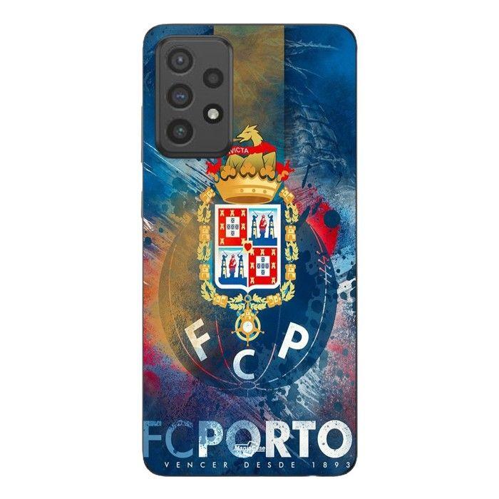 Coque Pour Samsung Galaxy A53 FCP Porto fond bleu Maniacase