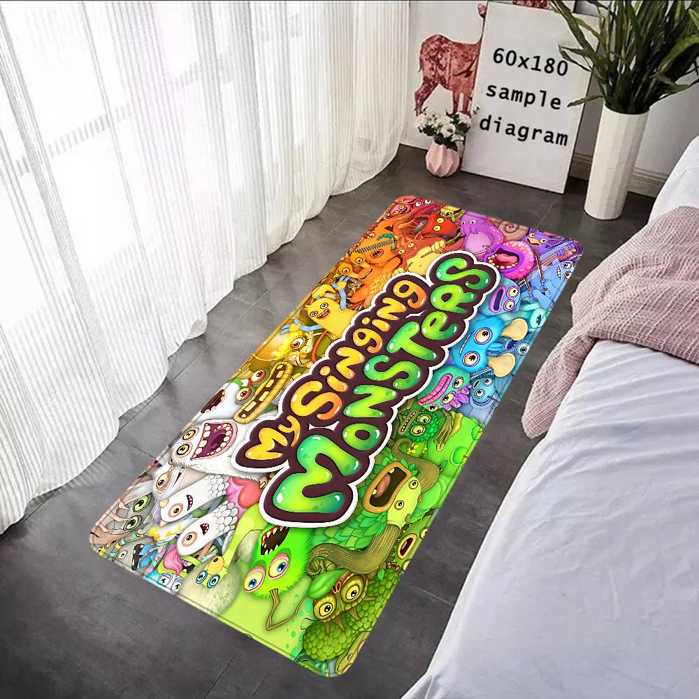 My Singing Monsters Floor Mat Cheaper Anti-slip Modern Living Room Balcony Printed Bedside Mats