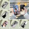 Чехол для телефона W-Wang- Yibo для iPhone 17, 16, 15, 14, 13, 12, 11 Pro Max, 16 Plus, XS Легкий и практичный Мягкий черный чехол