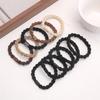 5Pcs High Elastic Fried Dough Twists Headband Hair Ring Head Rope Fashion Headwear For Girl Rubber Band Hair Accessories