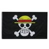 High Quality 90X150Cm Spot Goods One Piece Luffy Skull Flag For Business Gifts