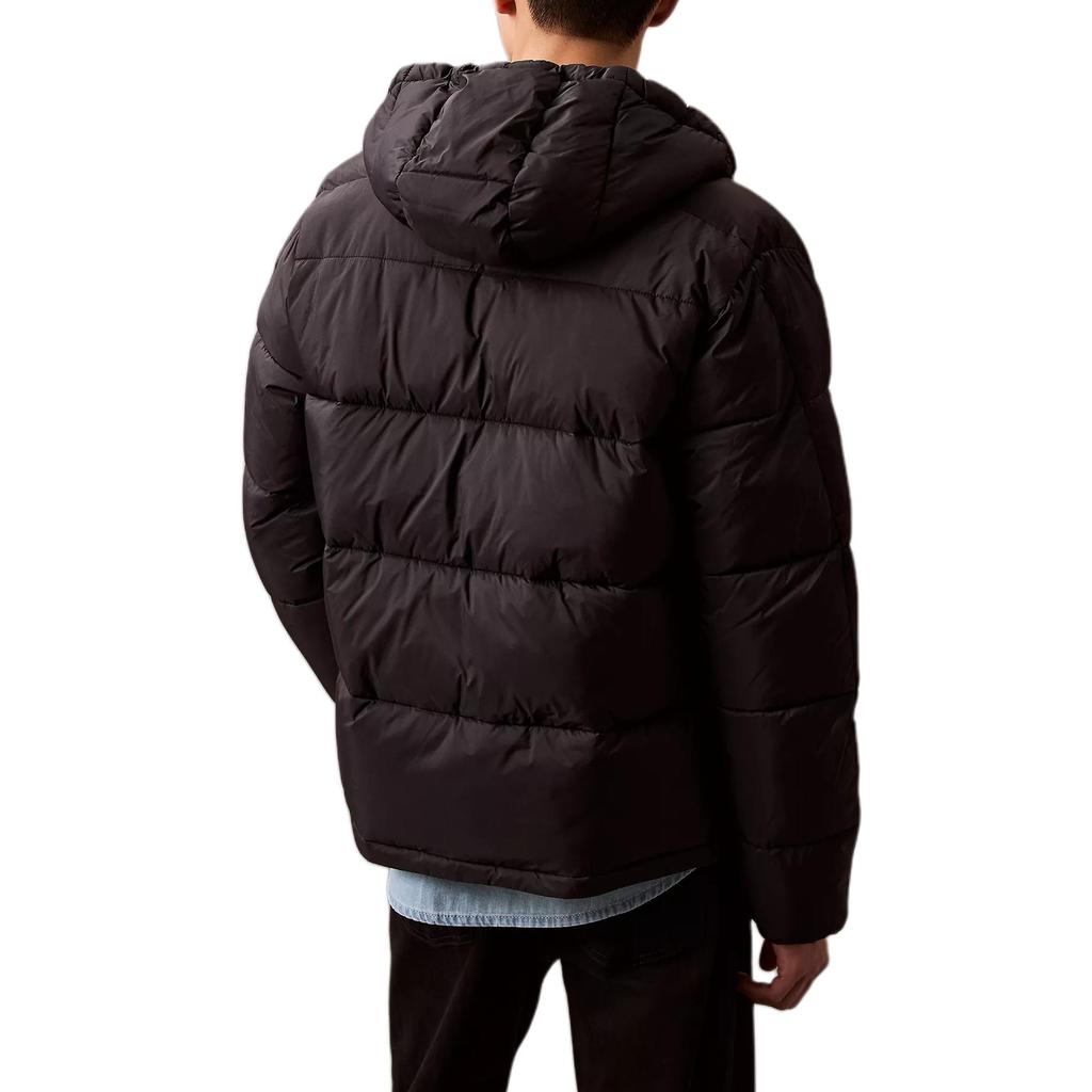 Calvin Klein Удобная Повседневная Минималистичная Хлопковая Куртка с Длинным Рукавом Мужская Куртка Черная 40EM193-001