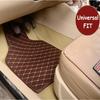Sinjayer Universal Fit 4PCS XPE Leather Car Floor Mat For Renault Kadjar Latitude Fluence Scenic Talisman Captur
