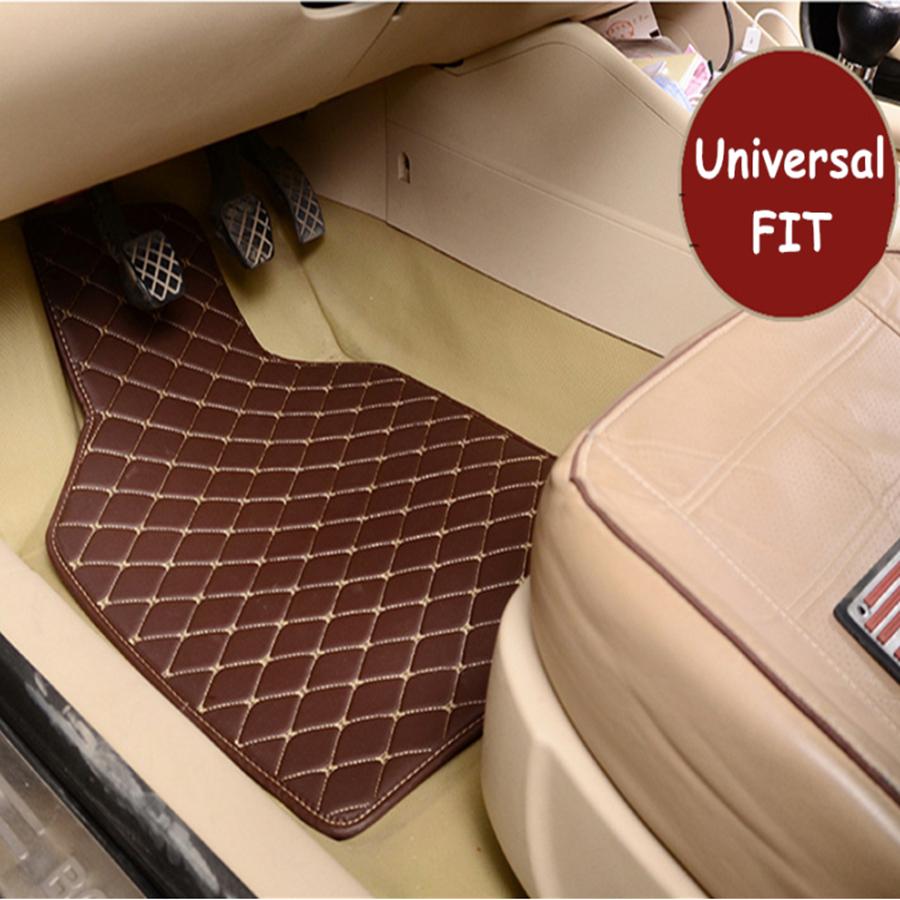 Sinjayer Universal Fit 4PCS XPE Leather Car Floor Mat For Renault Kadjar Latitude Fluence Scenic Talisman Captur