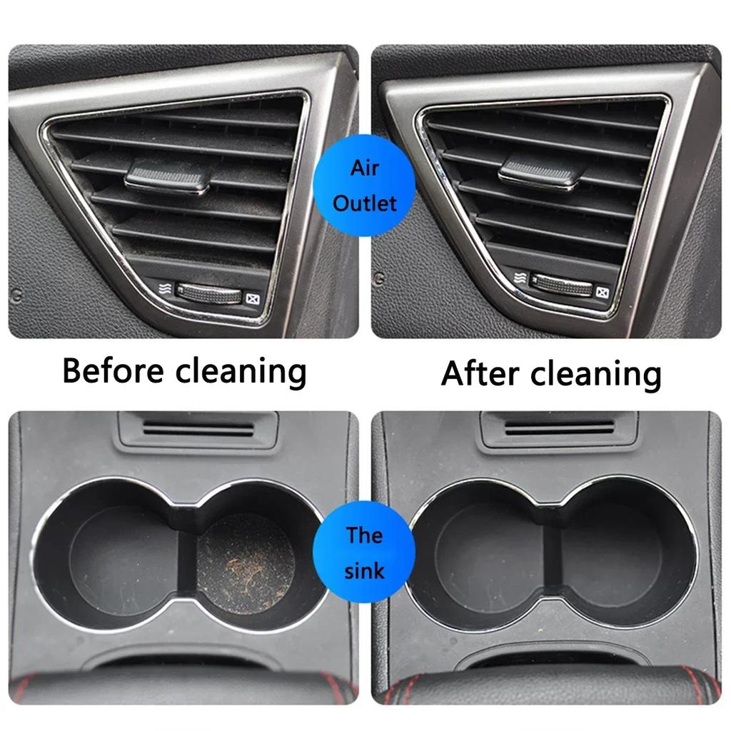 1 шт. - Гель для чистки автомобиля: волшебный удалитель пыли, удалитель клея и очиститель клавиатуры - аксессуары для чистки автомобиля