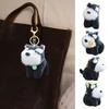 Doll Pendant Keychain Puppy Design Plush Material Key Finder Keys Bags Backpacks Pendant Key Decorative Charm