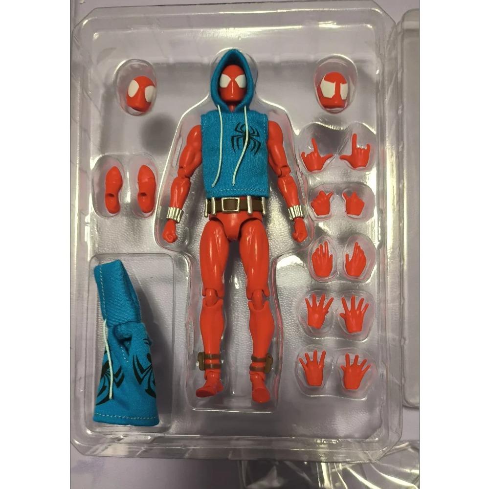 В наличии Ct Toys Алый Паук Человек-паук Mafex 186 Удивительный Человек-паук Версия из комиксов Аниме Фигурка Действия Пользовательские Подарки Игрушка