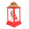 God of Wealth Snow Globe Lantern USB Powered Lighted Musical Snow Globe Lantern Decoration for New