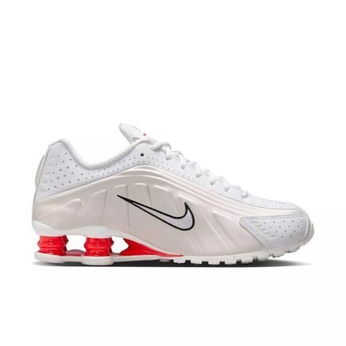 Nike WMNS Shox R4 Белый Фантом Пикантный Красный AR3565-103 Женский Размер