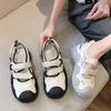 Sports Sandals Women's Summer New Platform Dad Shoes Velcro Hollow Breathable Ugly Cute Casual Little White Shoes