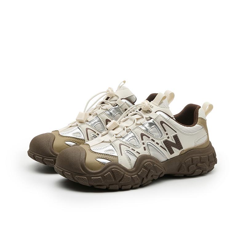Весенне-осенние крутые кроссовки для бега, спортивная трендовая обувь, новая дышащая универсальная студенческая уродливо-милая обувь, увеличивающая рост, повседневная обувь для мужчин