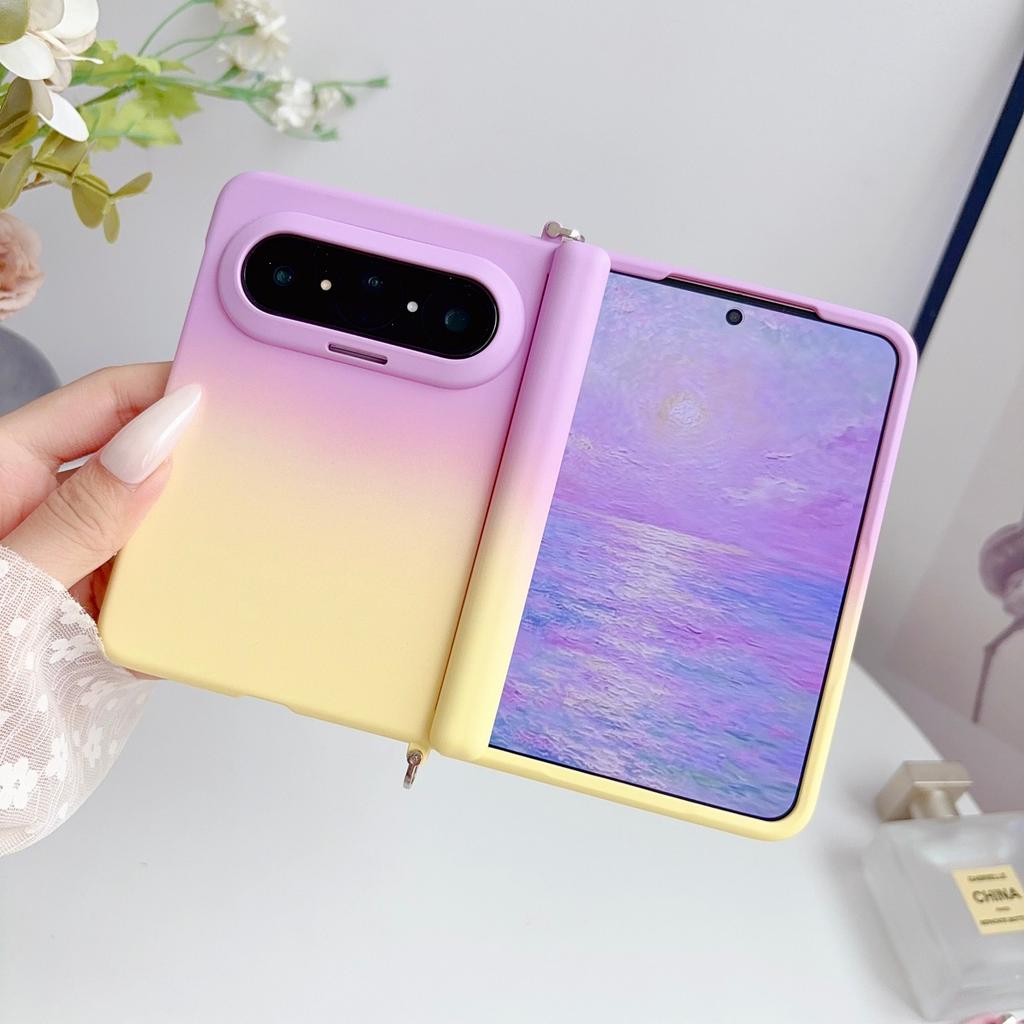 Применимо к чехлу для мобильного телефона Huawei PuraXmax, PuraX боковая пряжка, зеркальный щит, ощущение кожи, PuraX постепенное изменение, японский, и защитный чехол, женский