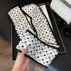 New small scarf thin and narrow strip printed silk scarf women's new streamer fashionable versatile professional decoration scarf scarf